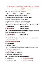 330 Câu trắc nghiệm môn Giáo dục công dân 12 theo từng bài (Có đáp án)